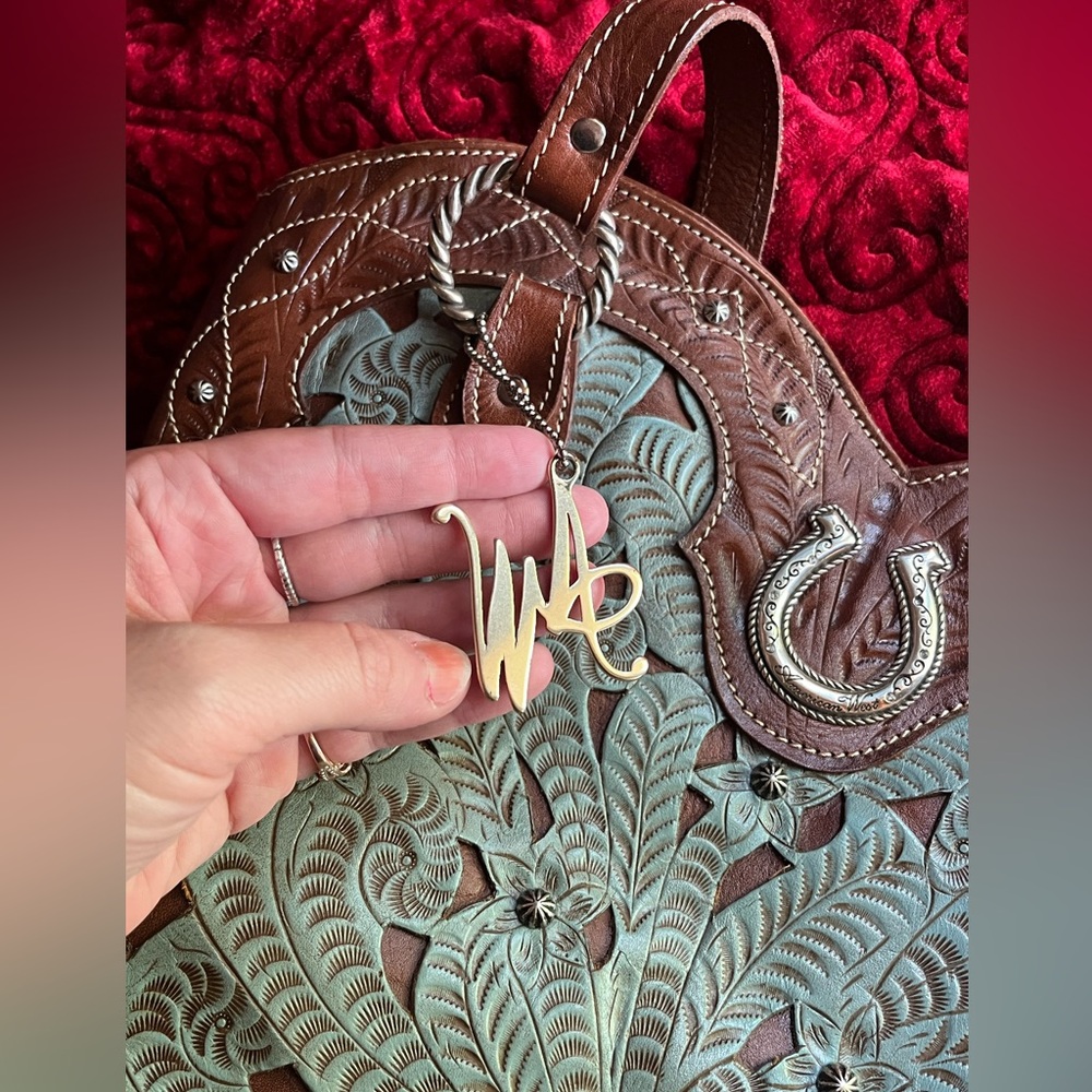 American West Genuine Leather Purse - Picture 4 of 15